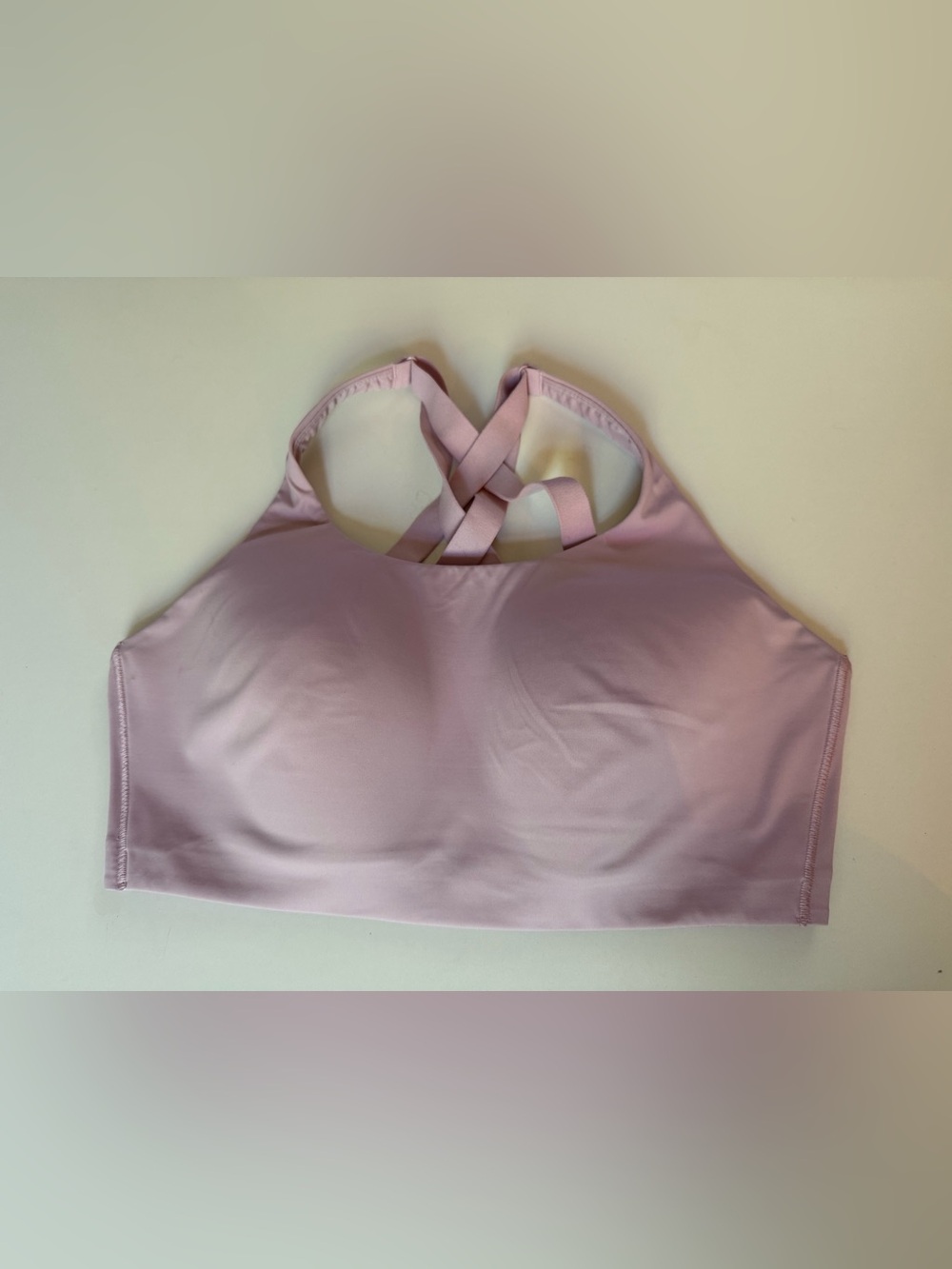 lululemon athletica Pink Crisscross Sports Bra - Size 36 DD